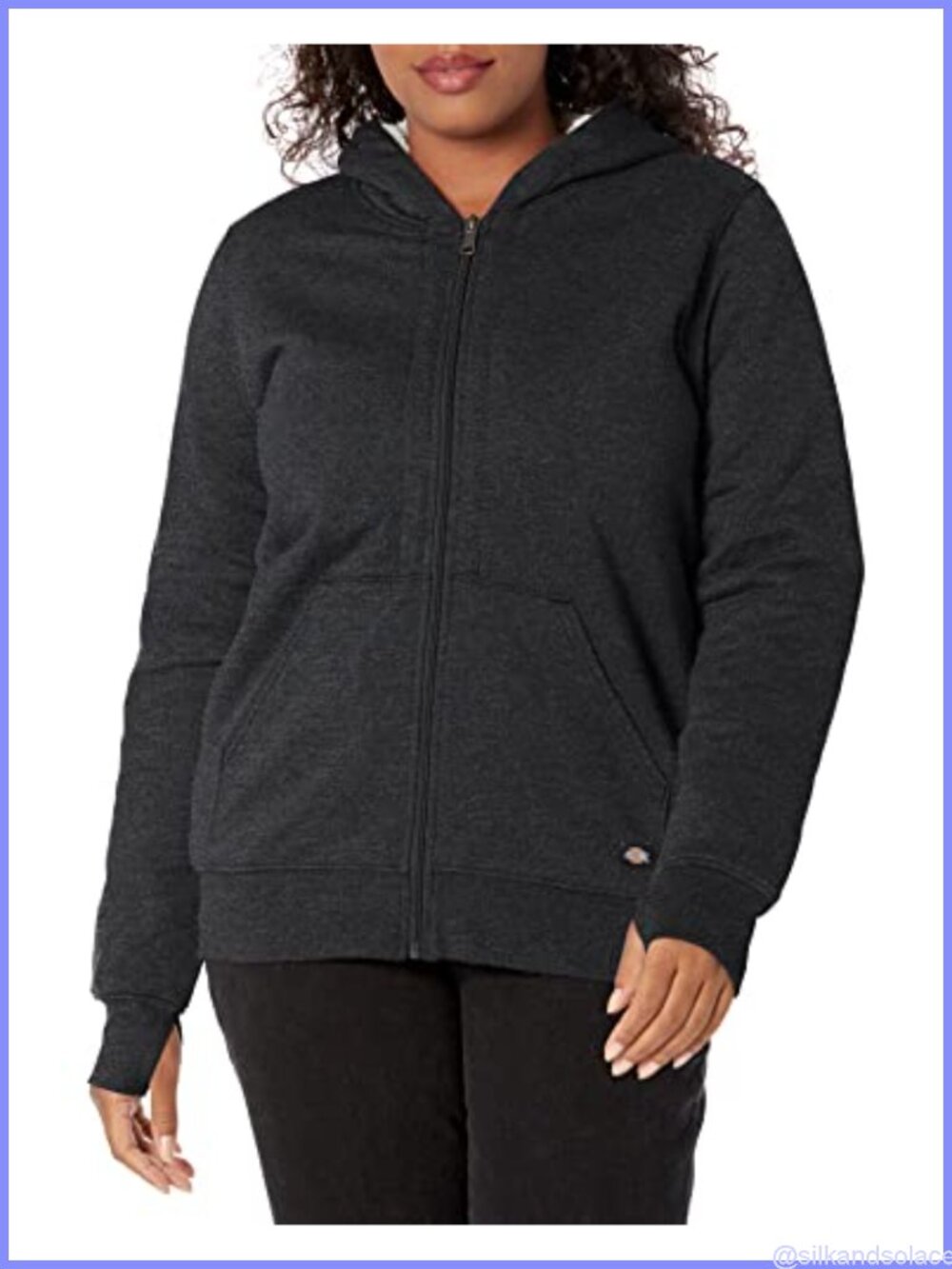 Sherpa Lined Hoodie Water Repellent Fleece Zip Up Women's